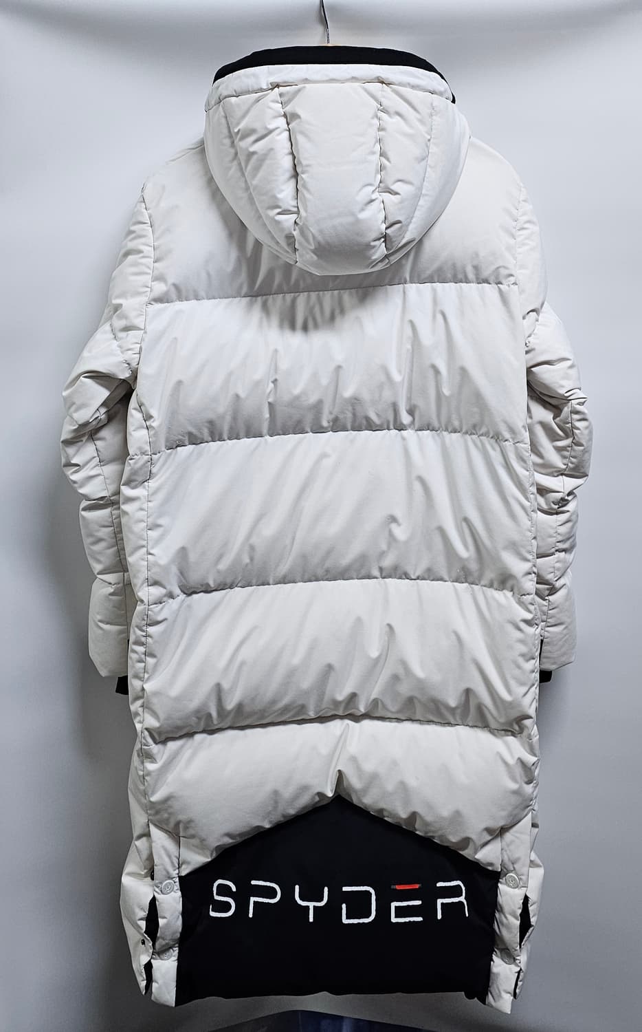 스파이더 덕다운 롱패딩 S 오버핏 상품이미지2
