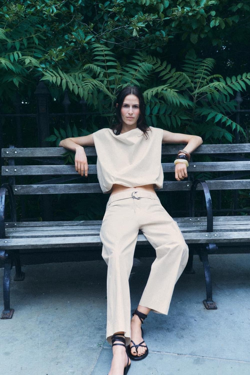 Zara mock neck balloon top 벌룬 탑 상품이미지4