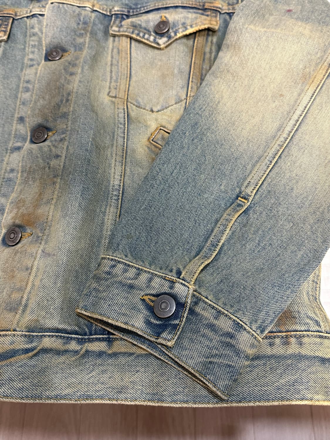 마르지엘라 차이나카라 데님 자켓 50사이즈 상품이미지3