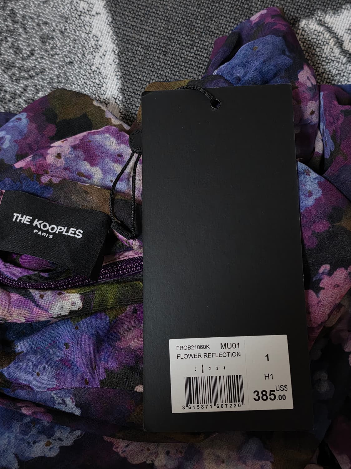 더 쿠플스 수국 플리츠 미니 원피스 [택채 새상품] 상품이미지9