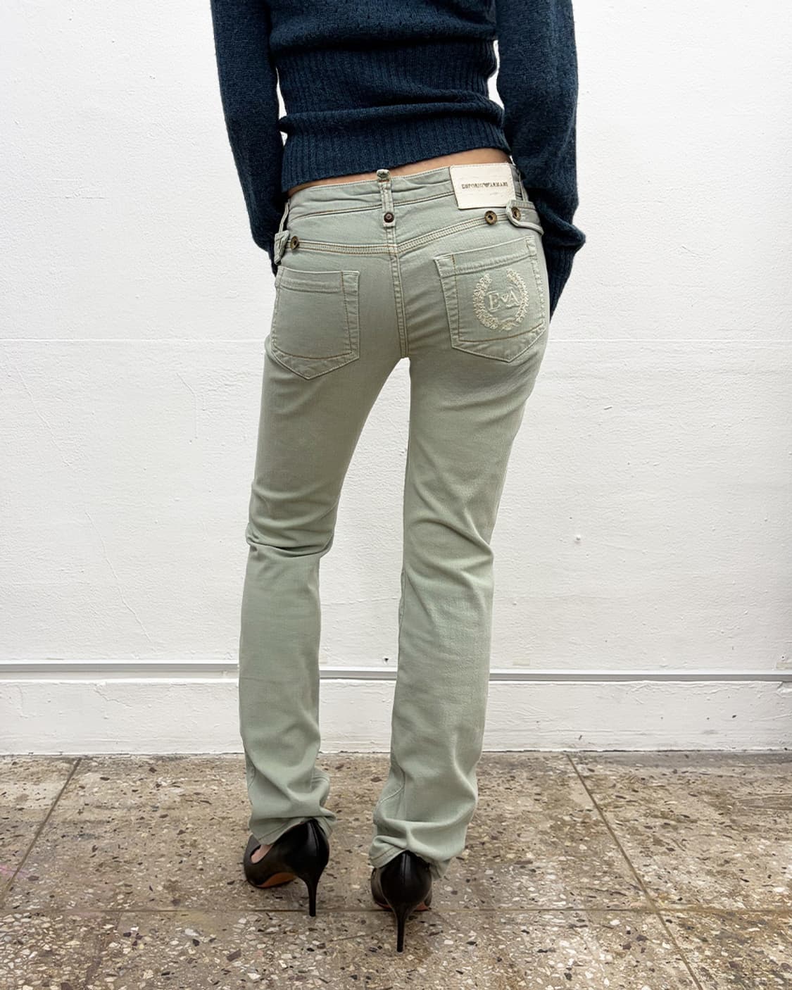 엠포리오 아르마니 어드저스터블 데님 팬츠 상품이미지2