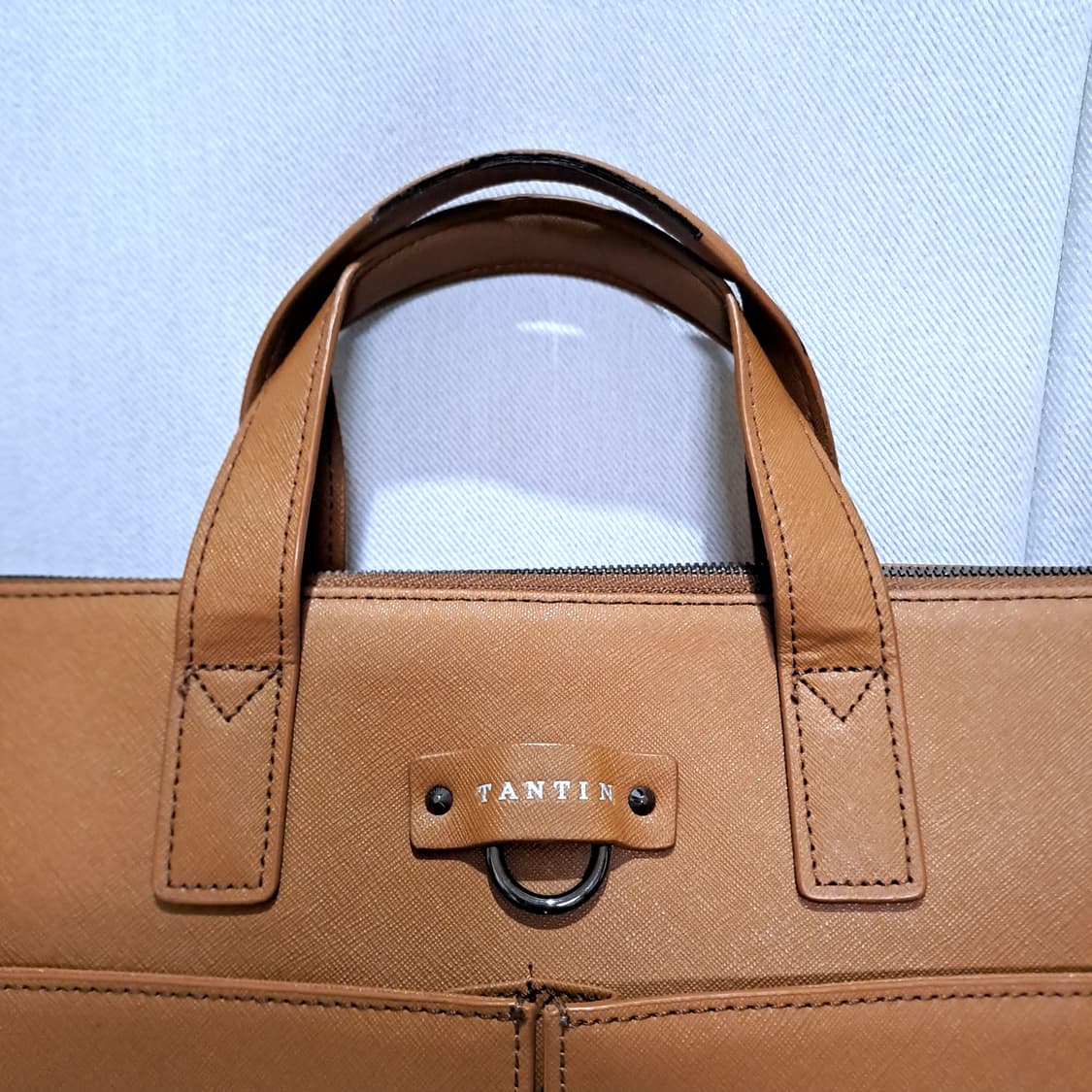 (택포) 탄틴 가죽 토트백 T21355 헬맷백 탄 B503 상품이미지4