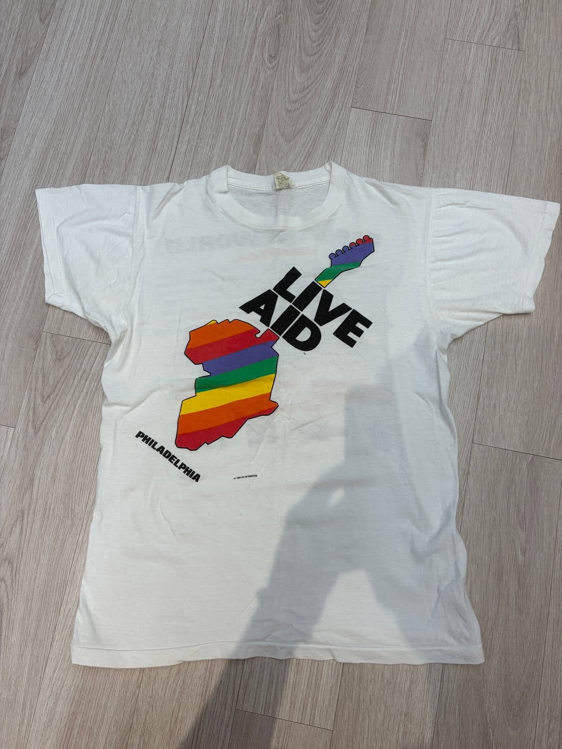 80s live aid 기무라 타쿠야 티 상품이미지2