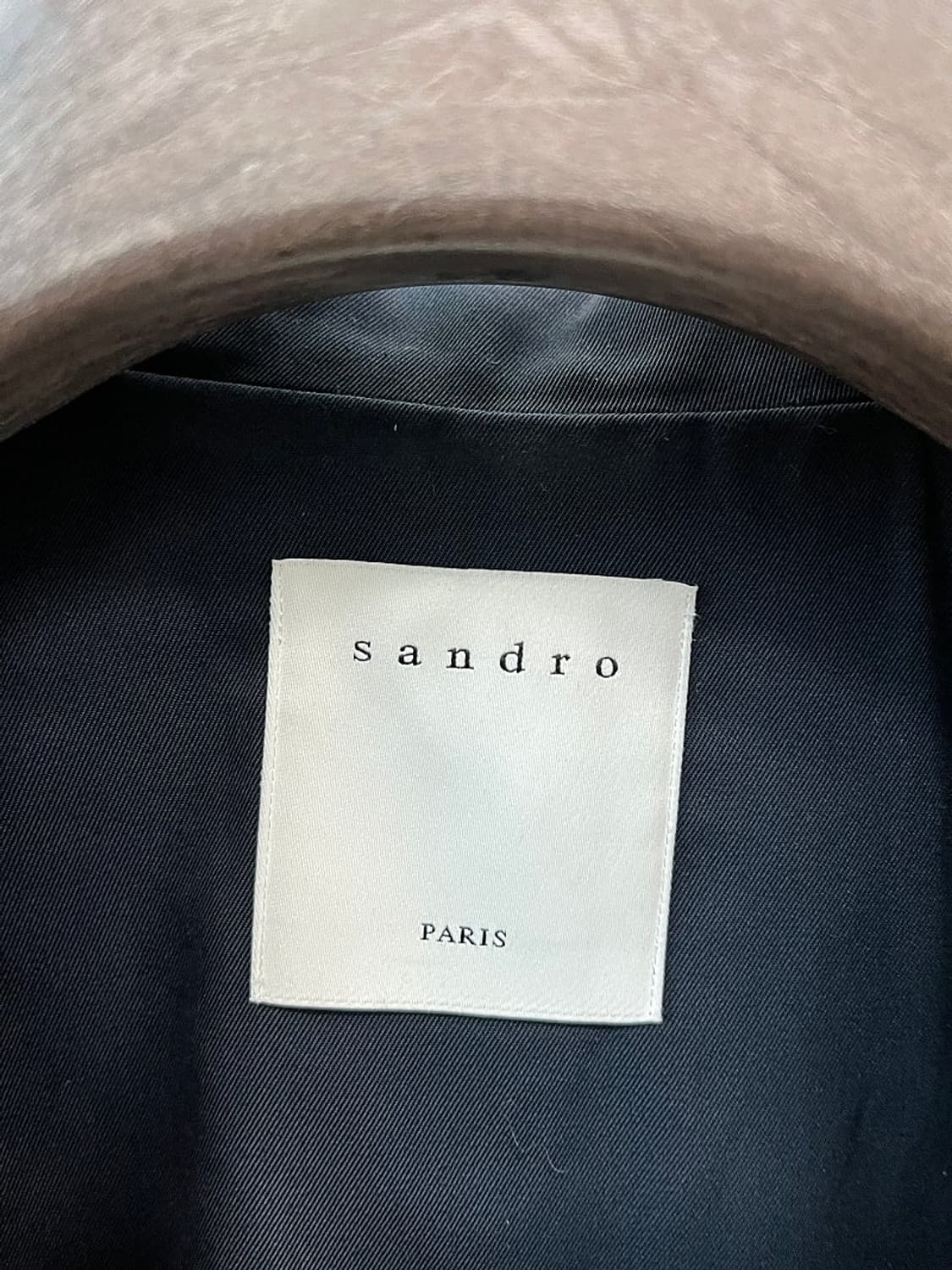 100-105) 산드로 트렌치코트  상품이미지5