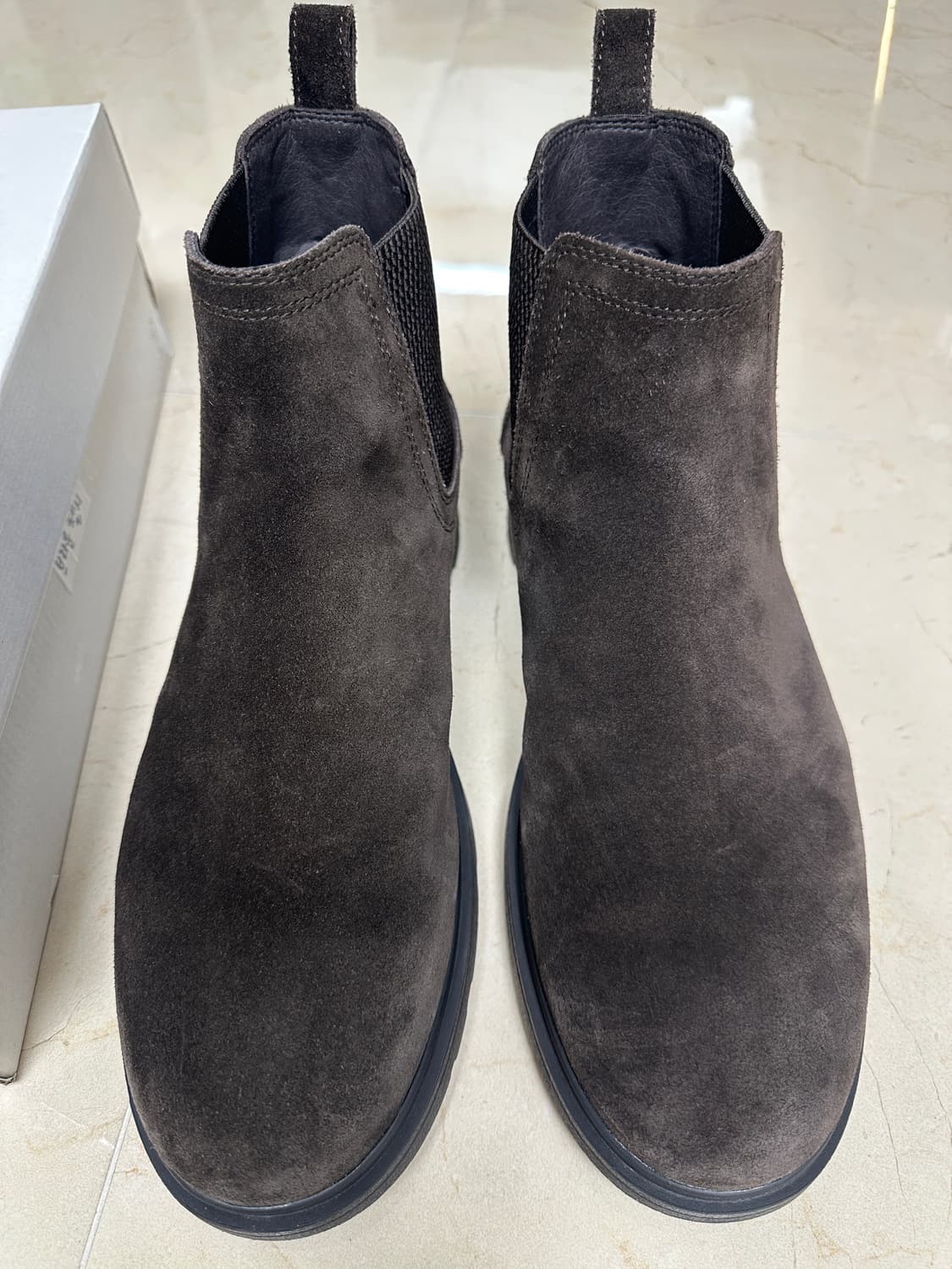 제옥스 브라운 스웨이드 첼시 부츠 (275) 상품이미지3