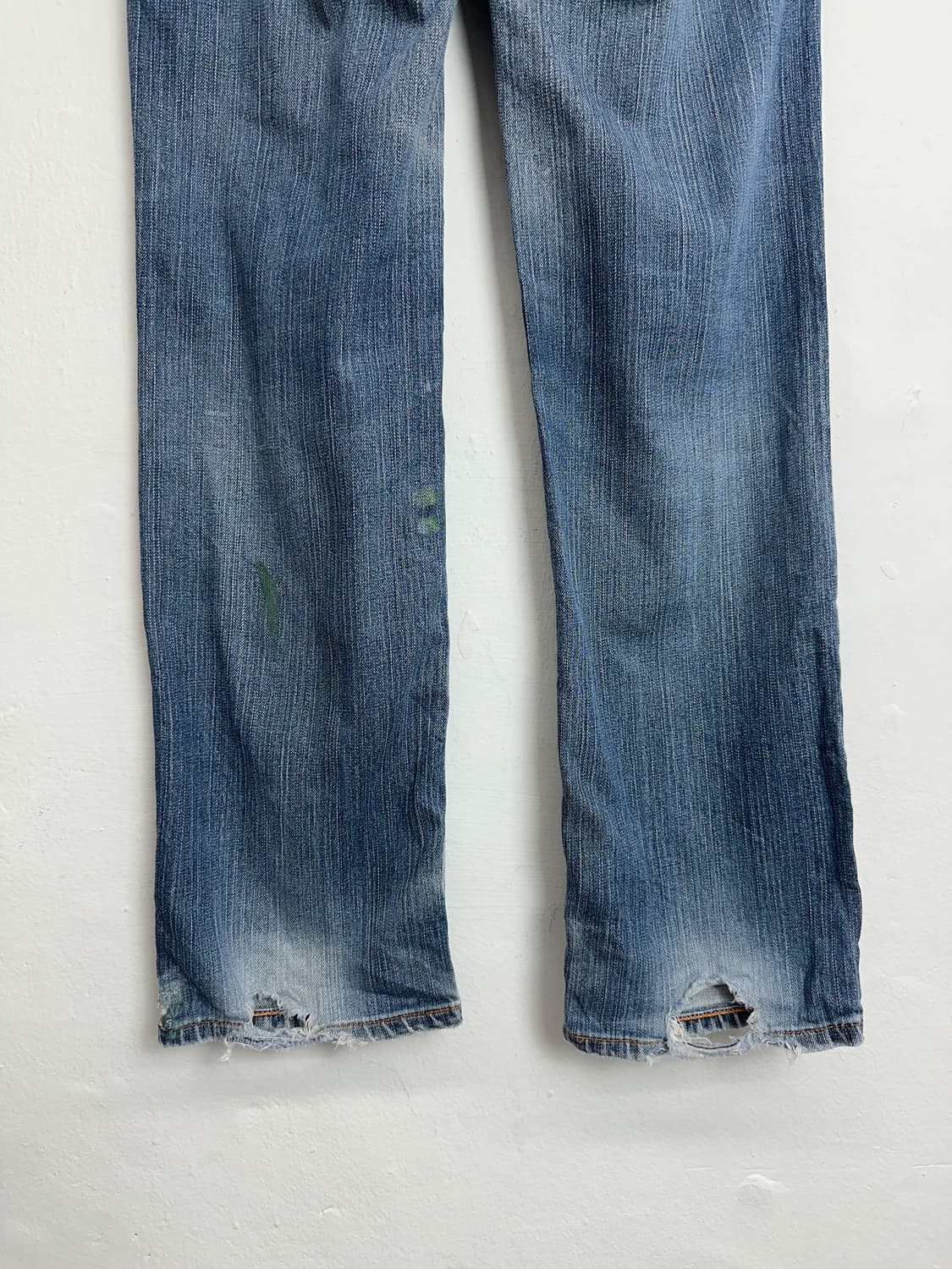 Edwin 503 Heritage Distressed Denim Blue 상품이미지6