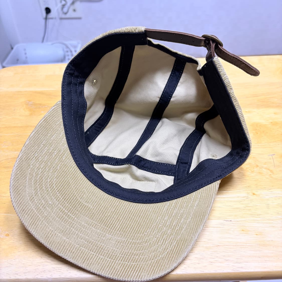 슈프림 코듀로이 캠프캡 베이지 23FW 상품이미지5