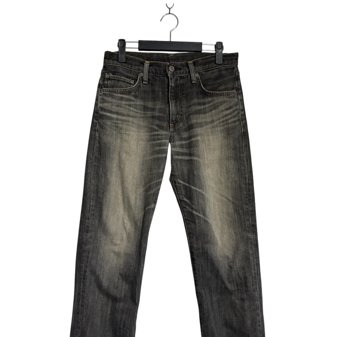 에드윈 503 흑청 워싱 스트레이트핏 데님 팬츠 30 블랙진 상품이미지4