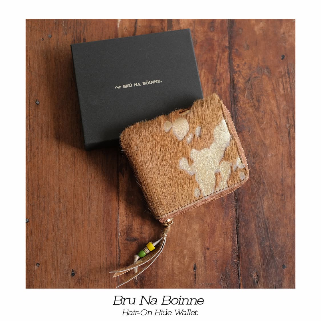 브루나보인 헤어온 하이드 송치 지갑 Bru na boinne 상품이미지1