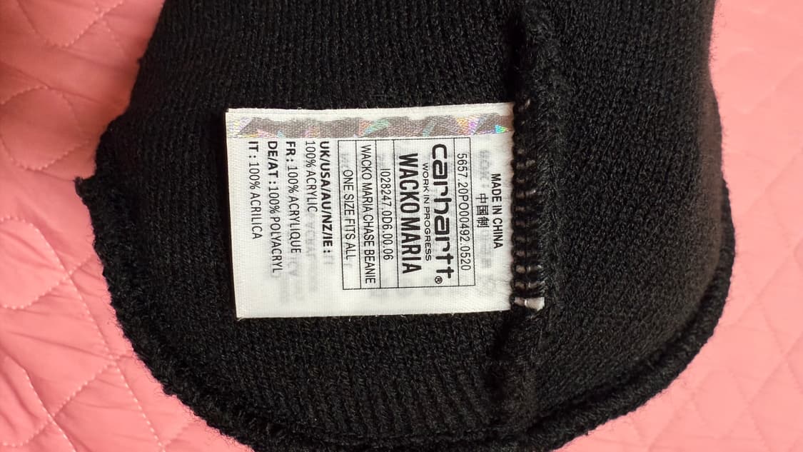 칼하트 와코마리아 콜라보 비니 상품이미지3