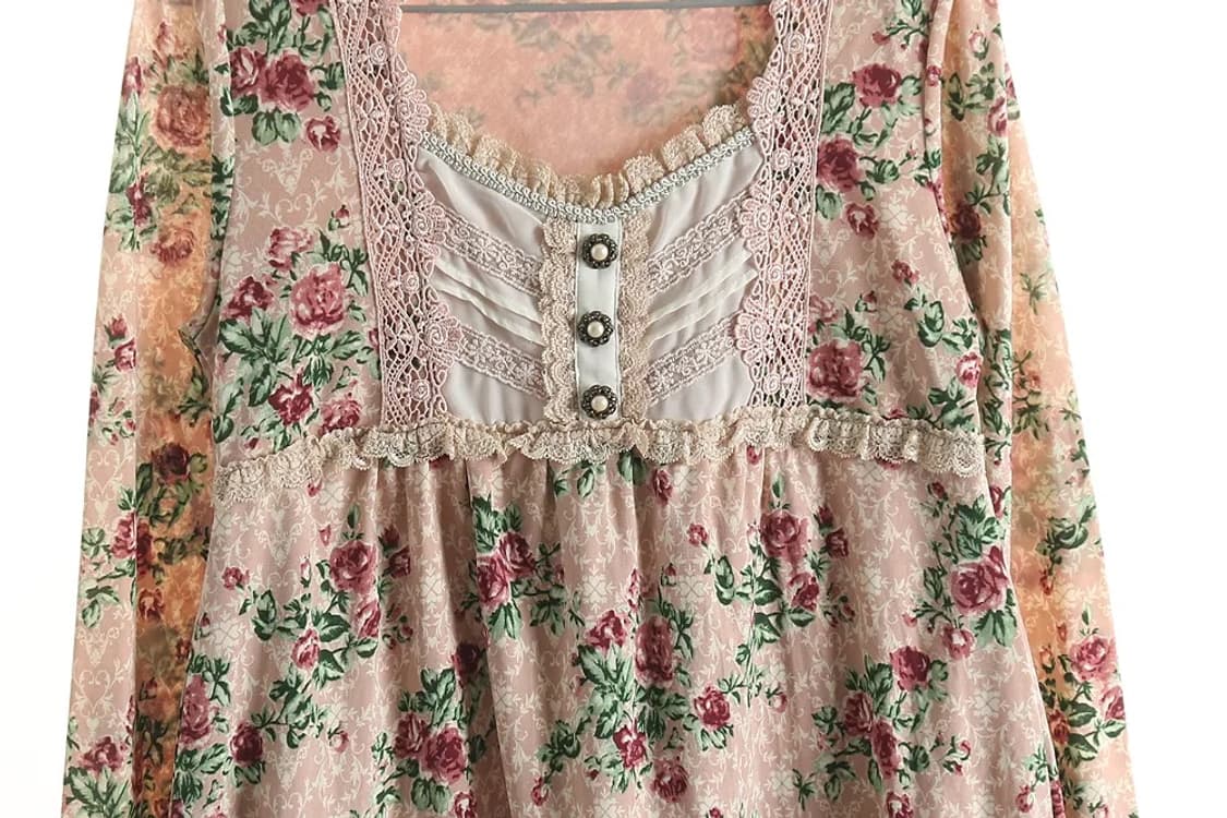 Axes femme 엑시즈팜 블라우스 갸루 모리걸 리즈리사 상품이미지3