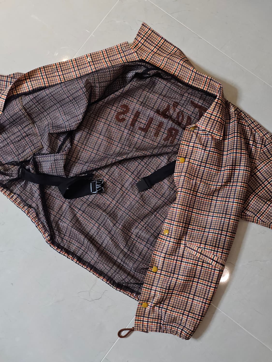 [SAMPLE] TOGA VIRILIS nylon buckle jacke 상품이미지7