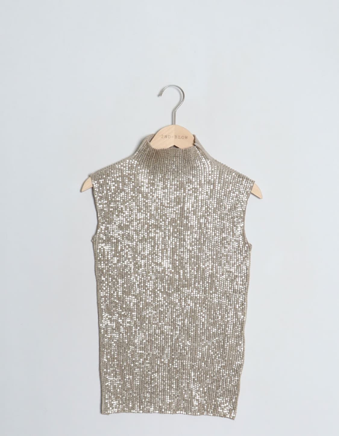 SPECHIO PLEASE Spangle Pleats Tops 상품이미지1