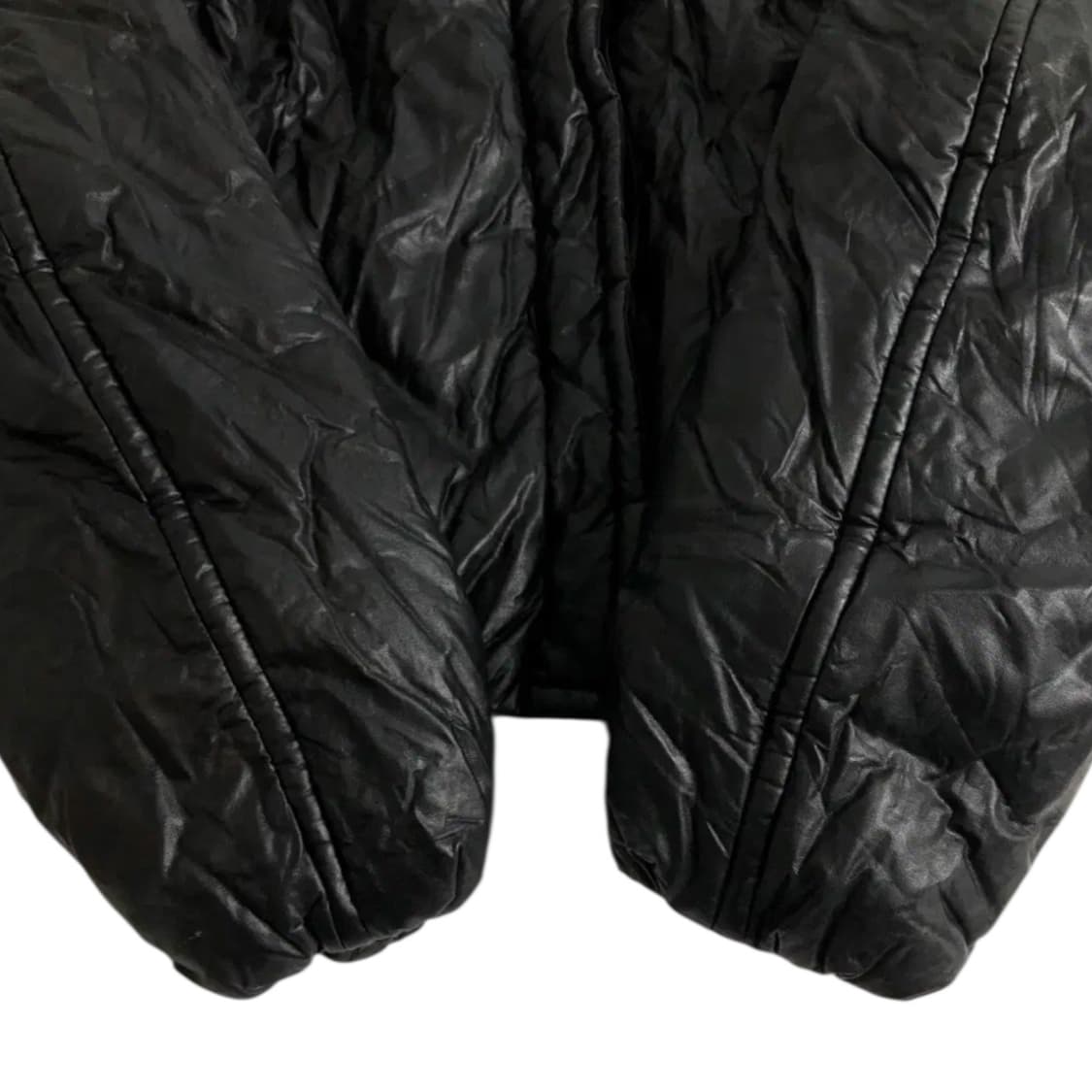 레더 크롭 블루종 점퍼 자켓 상품이미지3