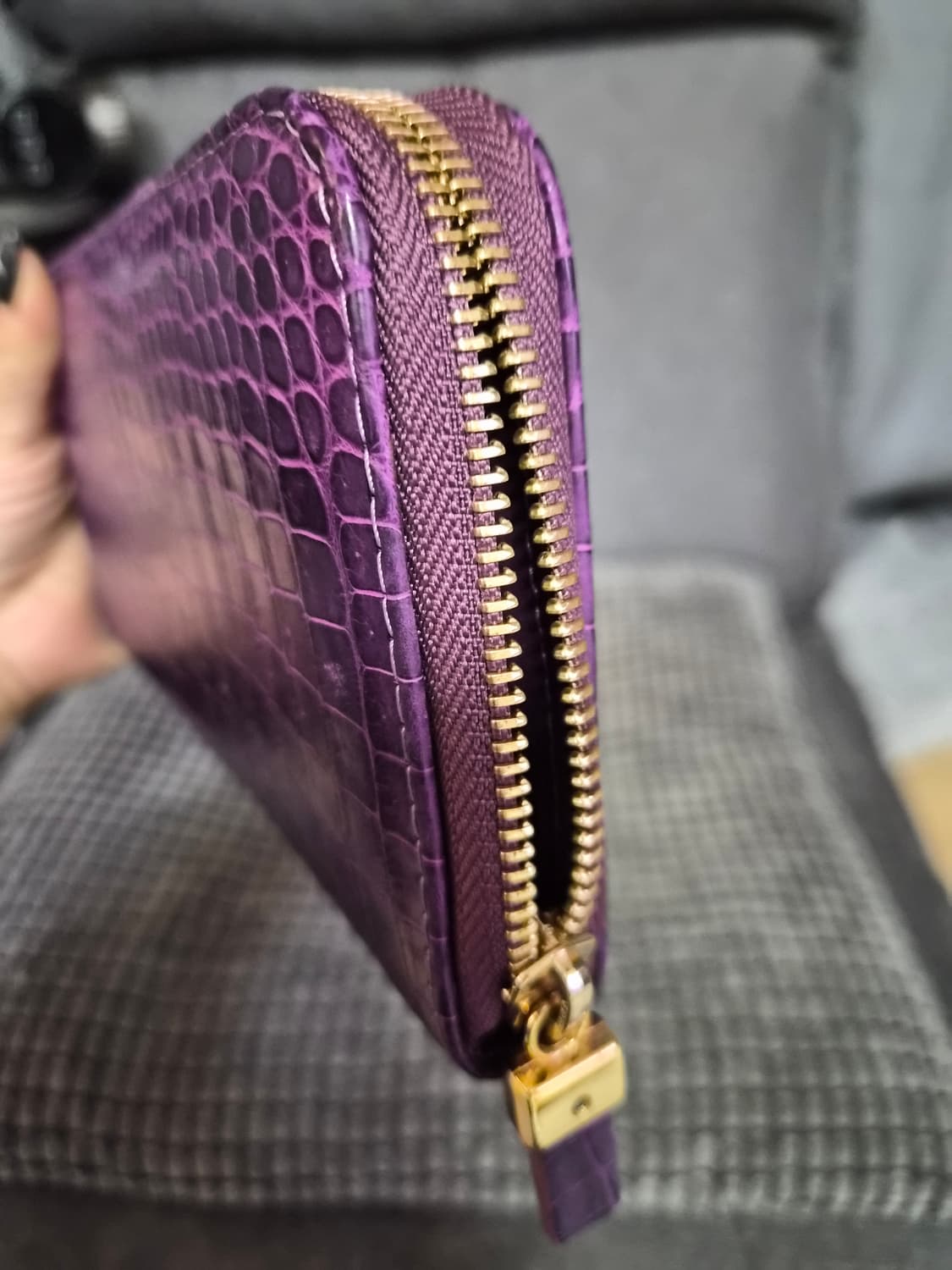 리얼악어가죽 장지갑 상품이미지7