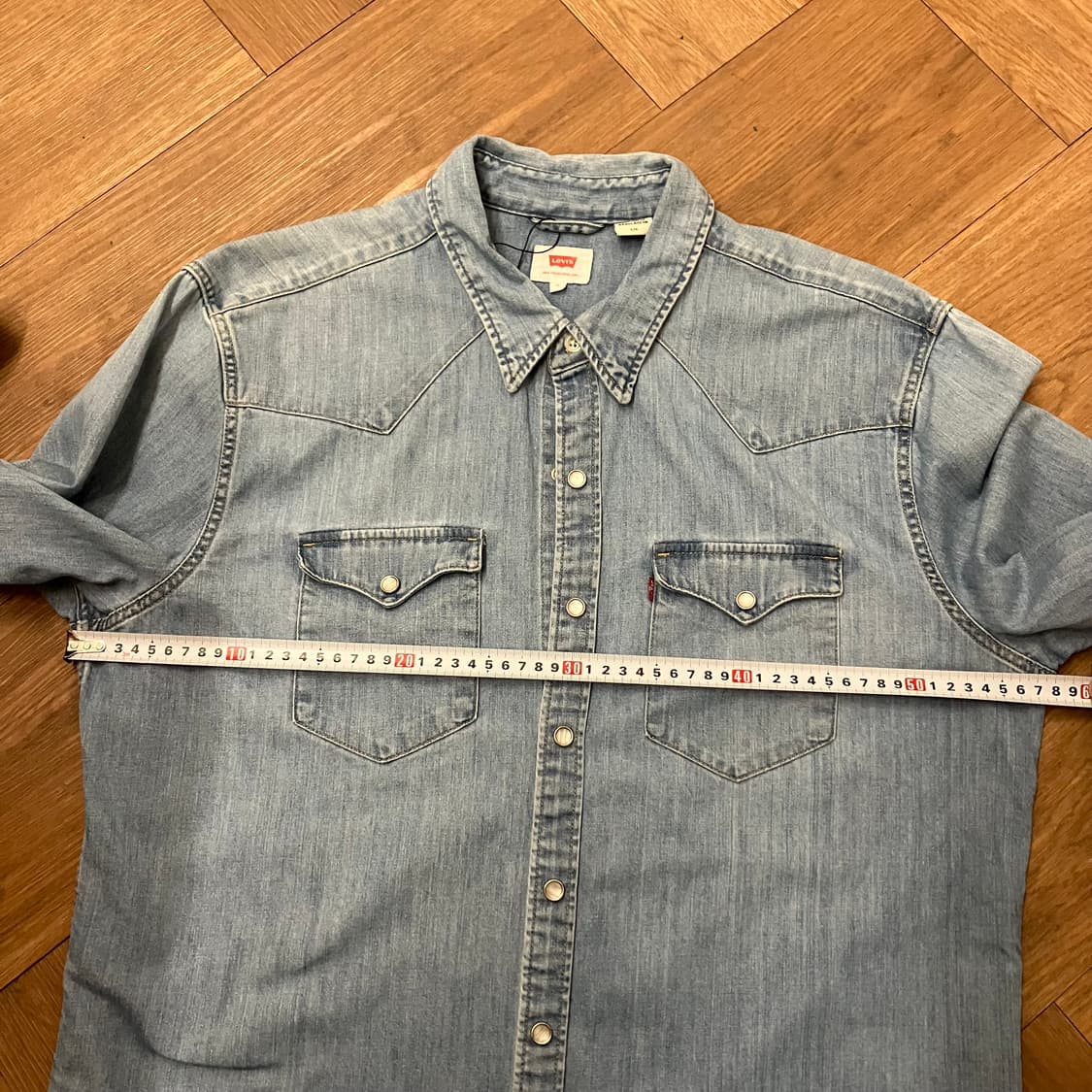 N64 리바이스 웨스턴 데님 청셔츠 상품이미지5