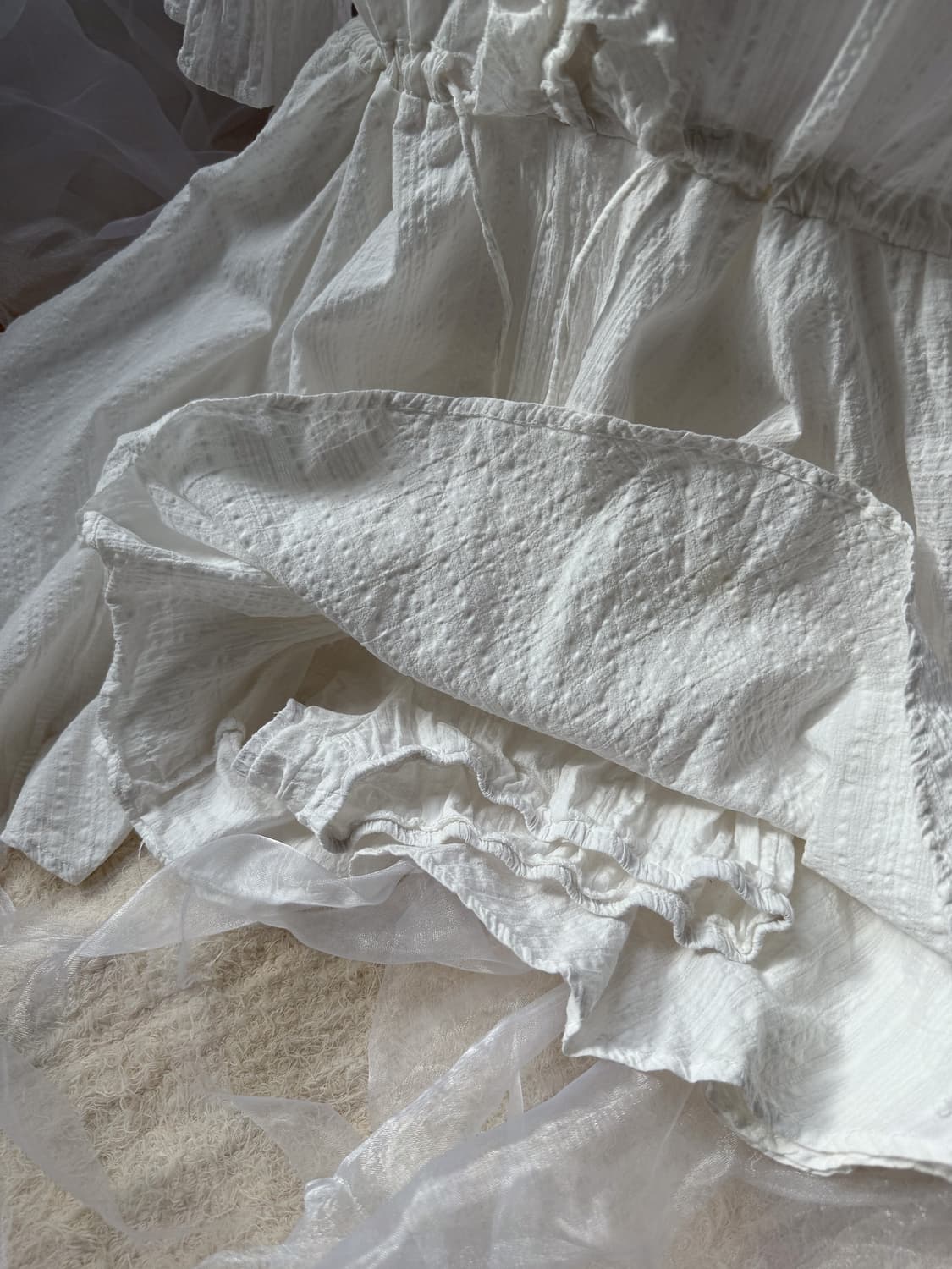 Linen Ruffled Cara Pants Dress 0112 상품이미지5