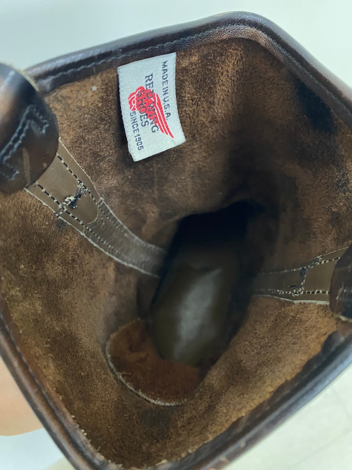 90‘s 레드윙 레더 부츠 상품이미지9