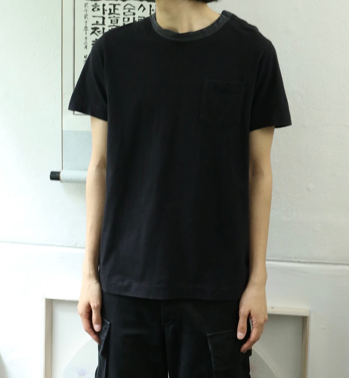 사카이 블랙 티셔츠 상품이미지1