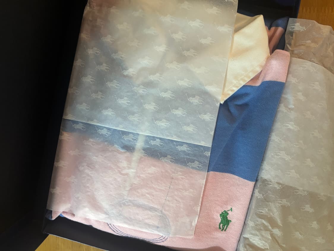 폴로 럭비티 핑크 S 상품이미지2