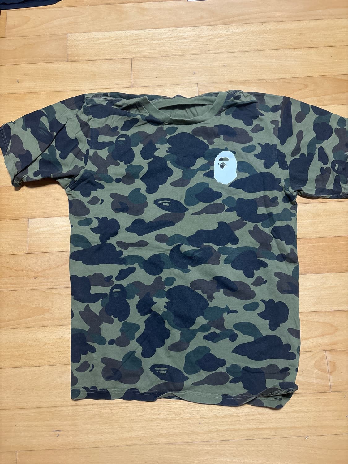 베이프 카모 반팔 상품이미지1