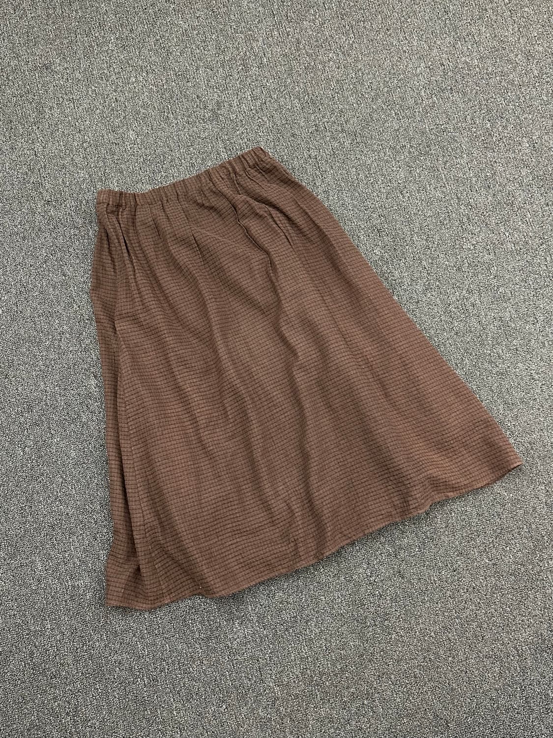 OS)Japanese vintage  MOS’2 브라운 니트치마  상품이미지5