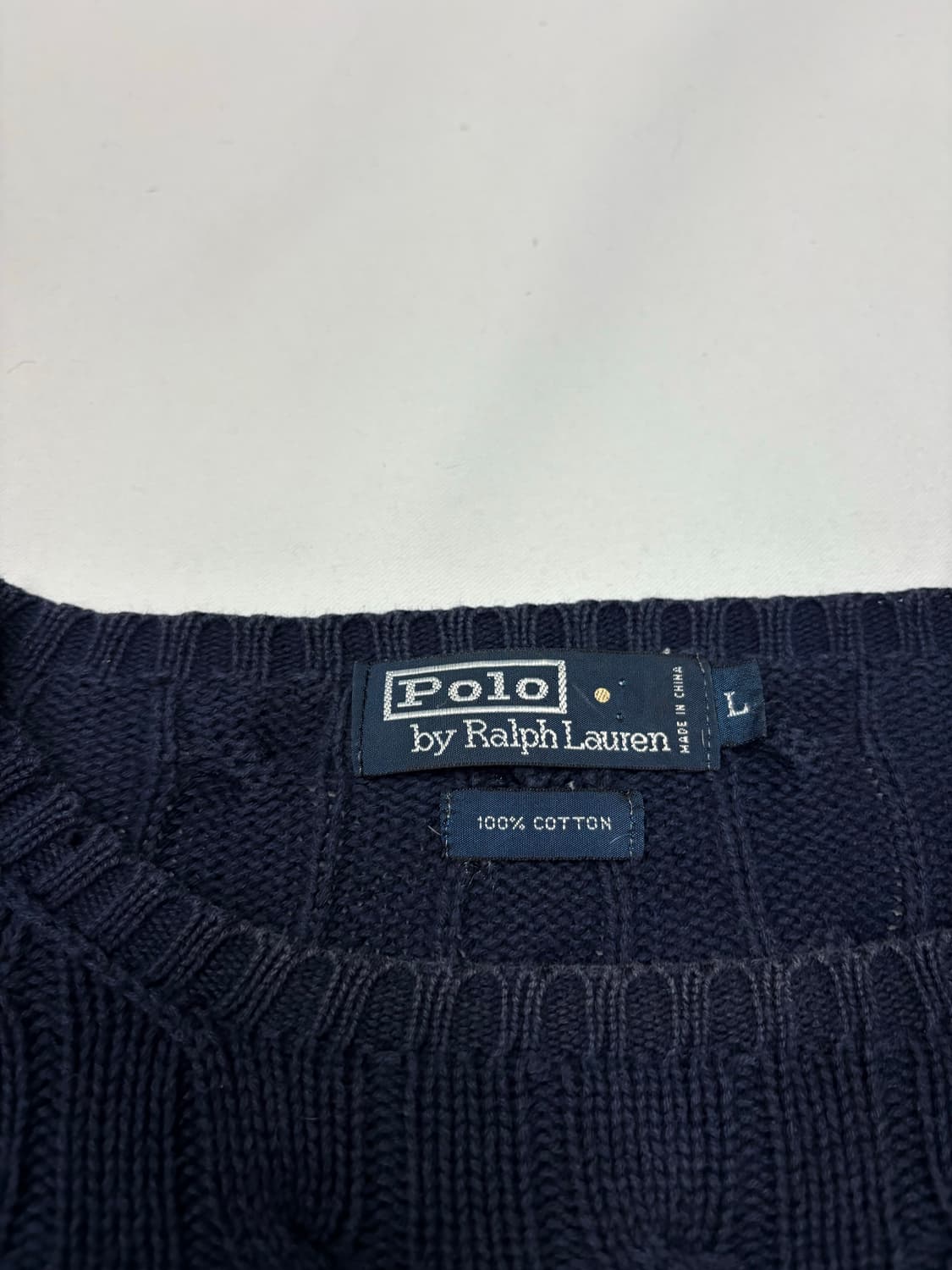폴로랄프로렌 꽈배기 케이블 니트 상품이미지5