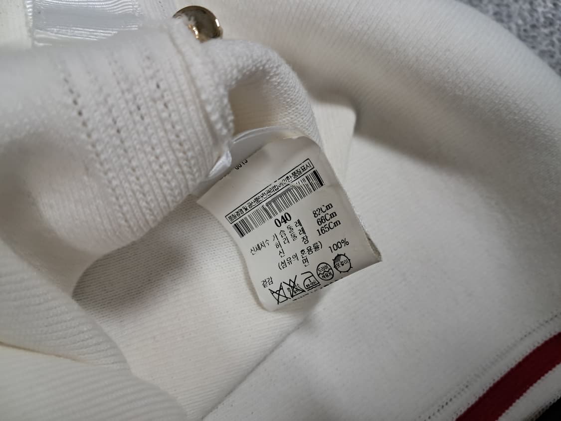 톰브라운 아이보리 여성 니트 상품이미지5