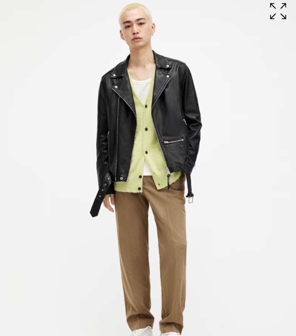 올세인츠 윅바이커 레더자켓 상품이미지1