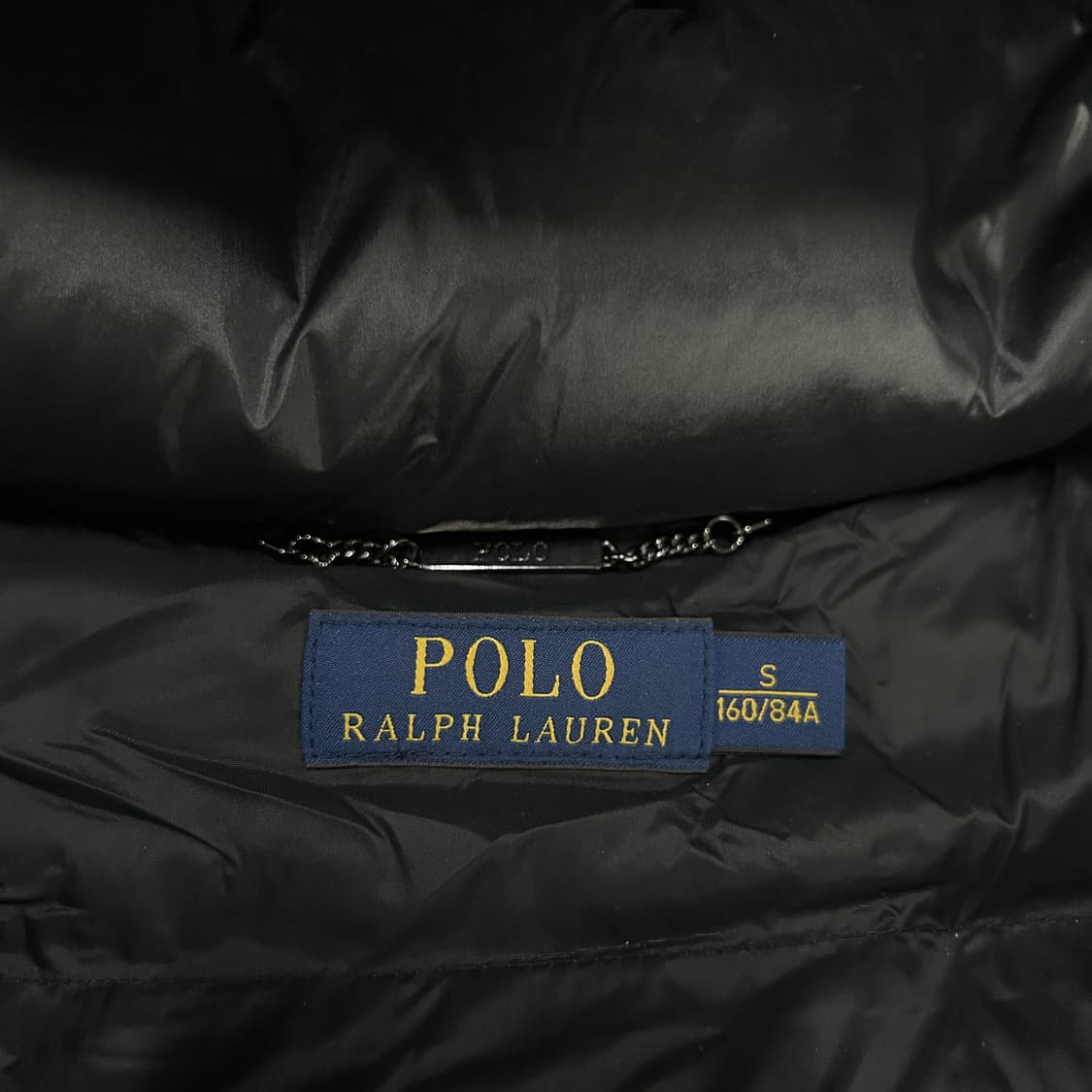 폴로 랄프로렌 후드 롱패딩 블랙 s 상품이미지2