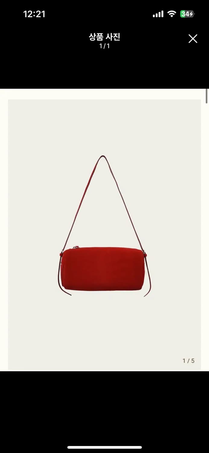 ribbonbit 리본빛 엘리백 레드 상품이미지1