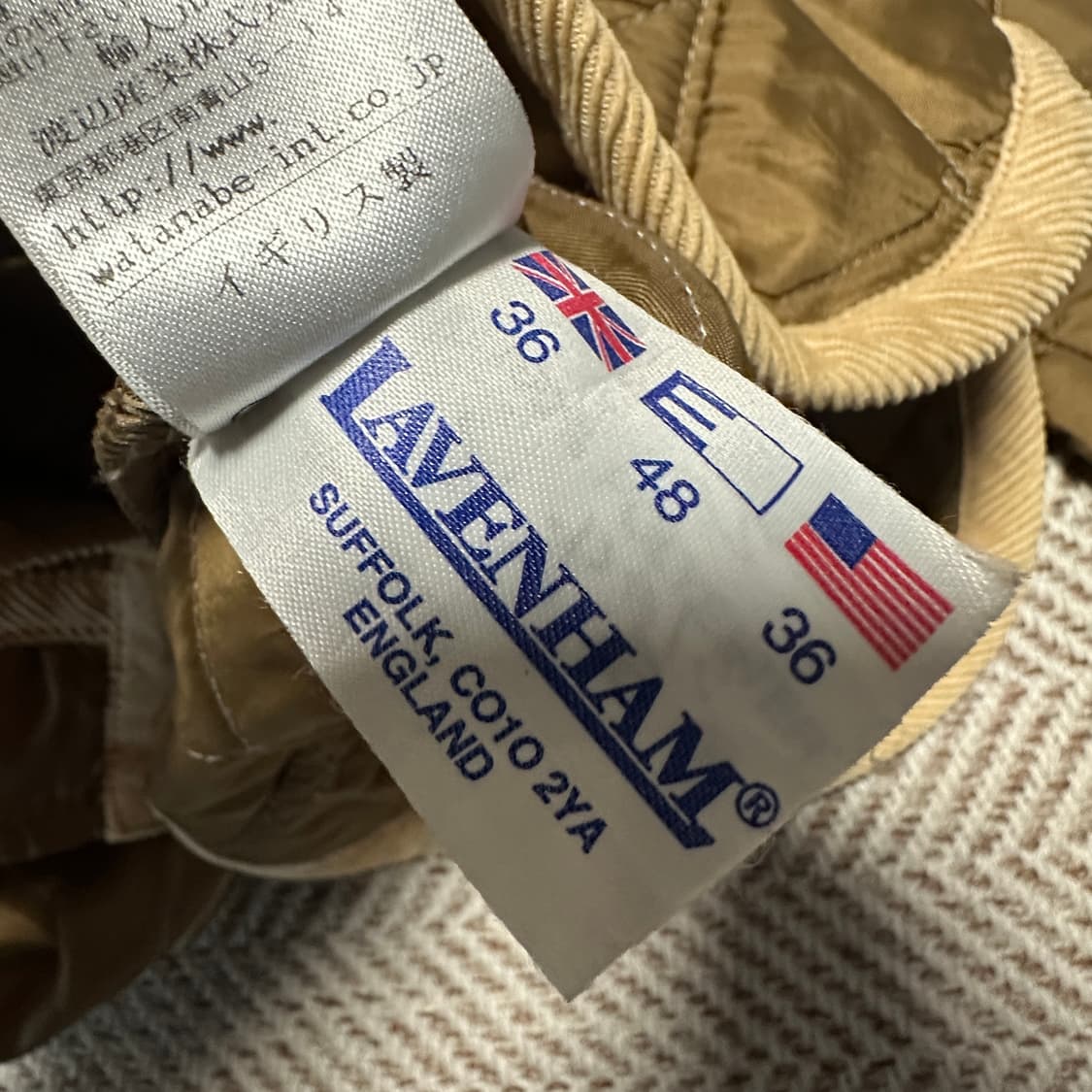 LAVENHAM england made quilting jacket 상품이미지6