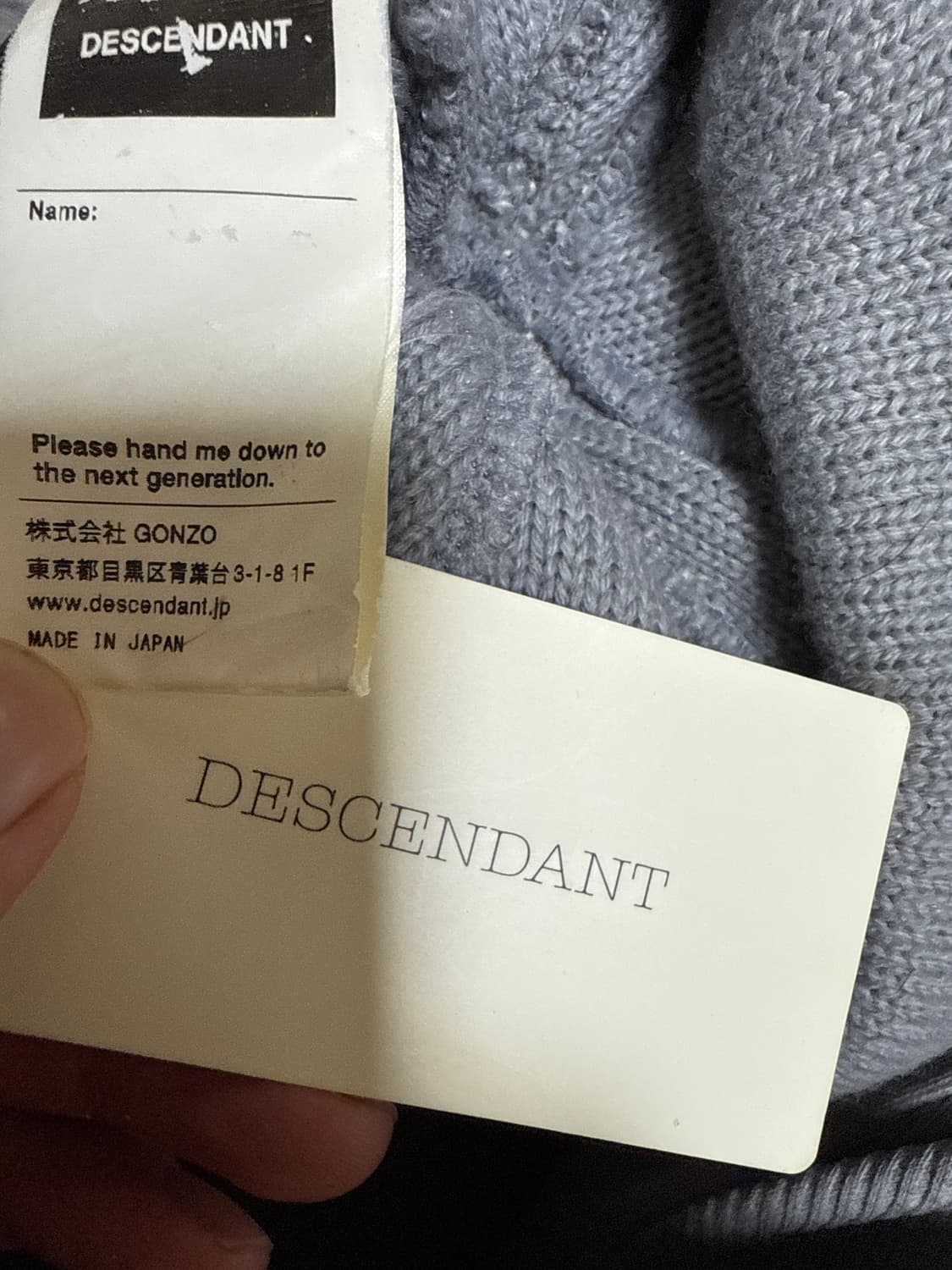 디센던트 니트비니 95000원 상품이미지8