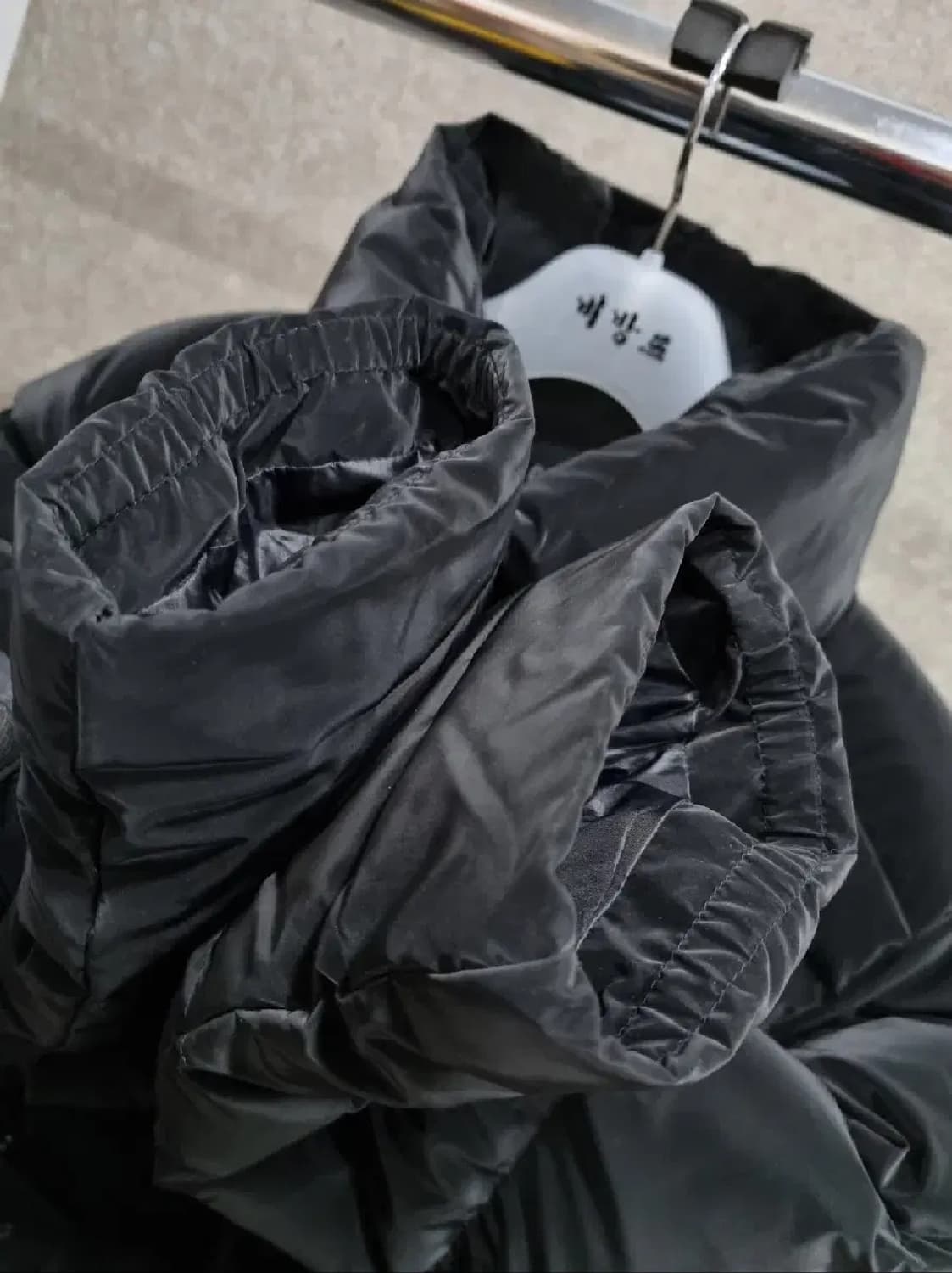 여성 L DKNY 골프웨어 거위털 패딩 자켓 상품이미지4