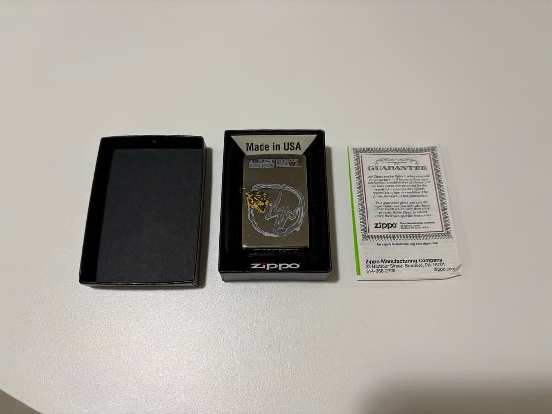 FRAGMENT X CACTUS JACK ZIPPO 상품이미지4