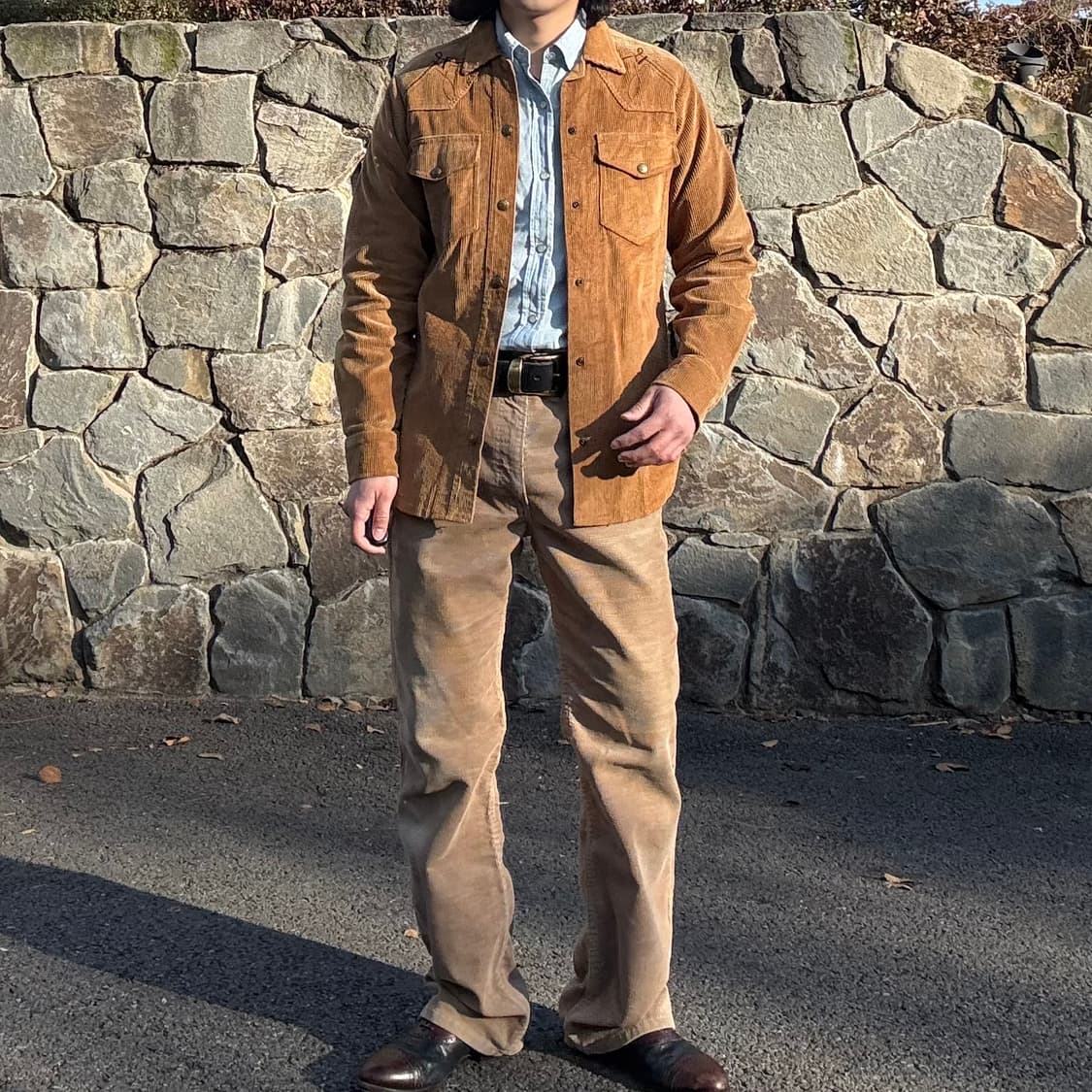 80s USA 리 Lee Separate-Lees 코듀로이 웨스턴 자켓 상품이미지2