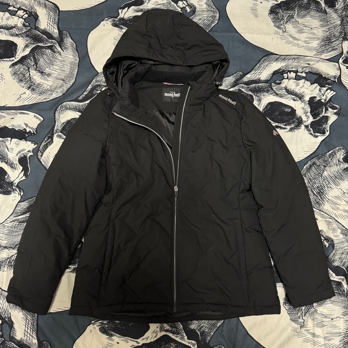 몽벨 여성 구스다운 고주파 패딩 95사이즈  상품이미지1