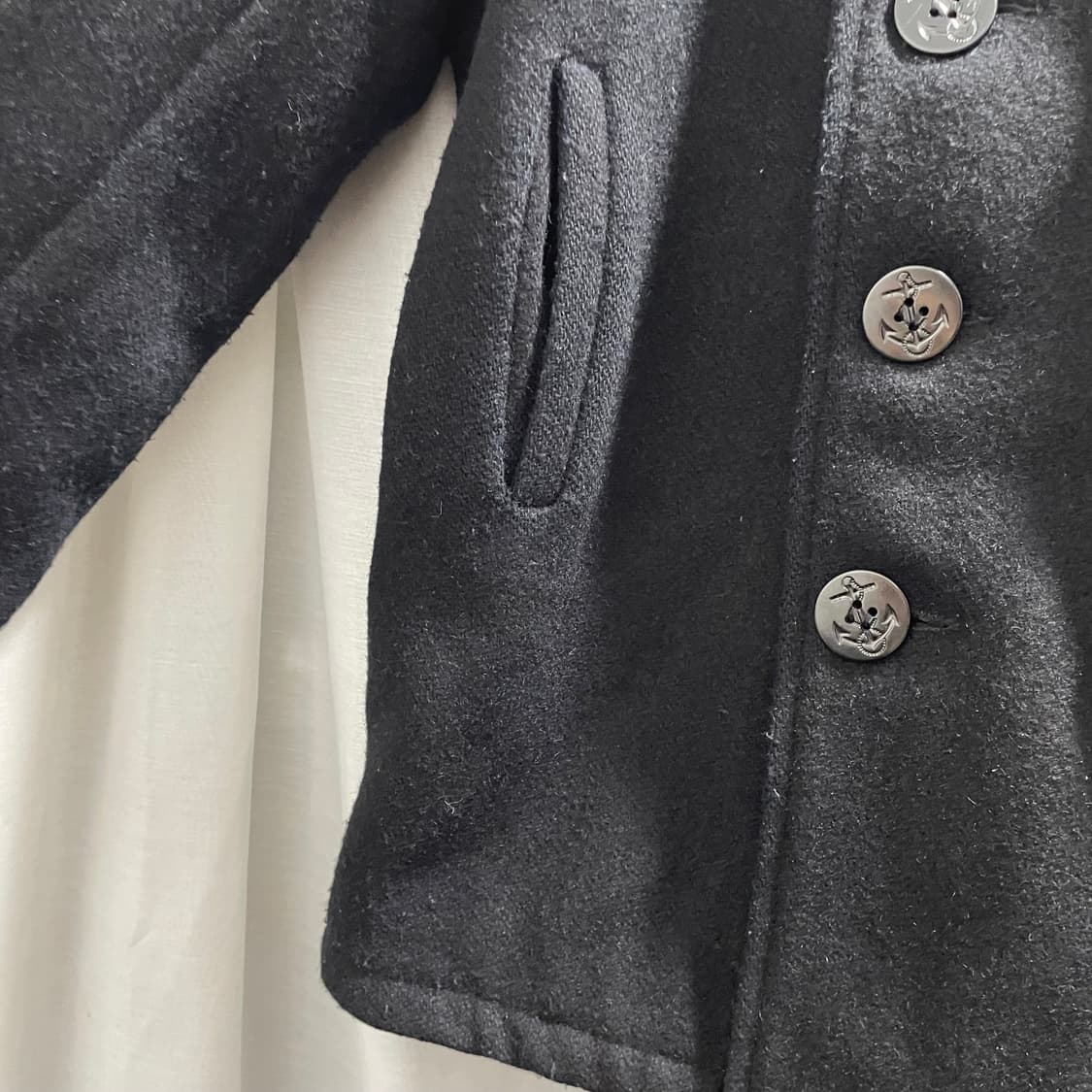 SCHOTT/ 740N 피코트 블랙/ 40 상품이미지6