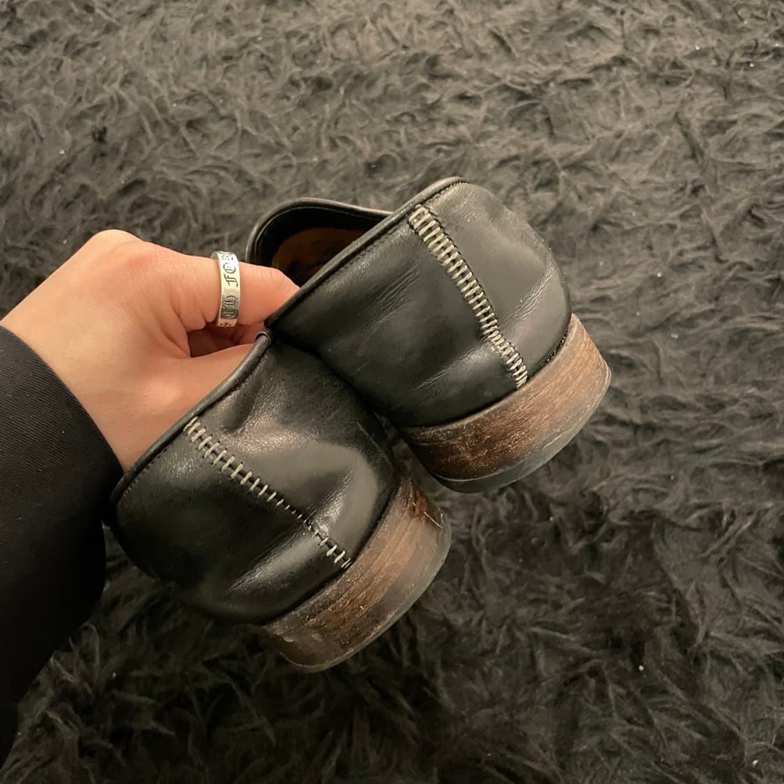 텐세이오또 (10sei0otto) 수소봉제 로퍼 상품이미지3