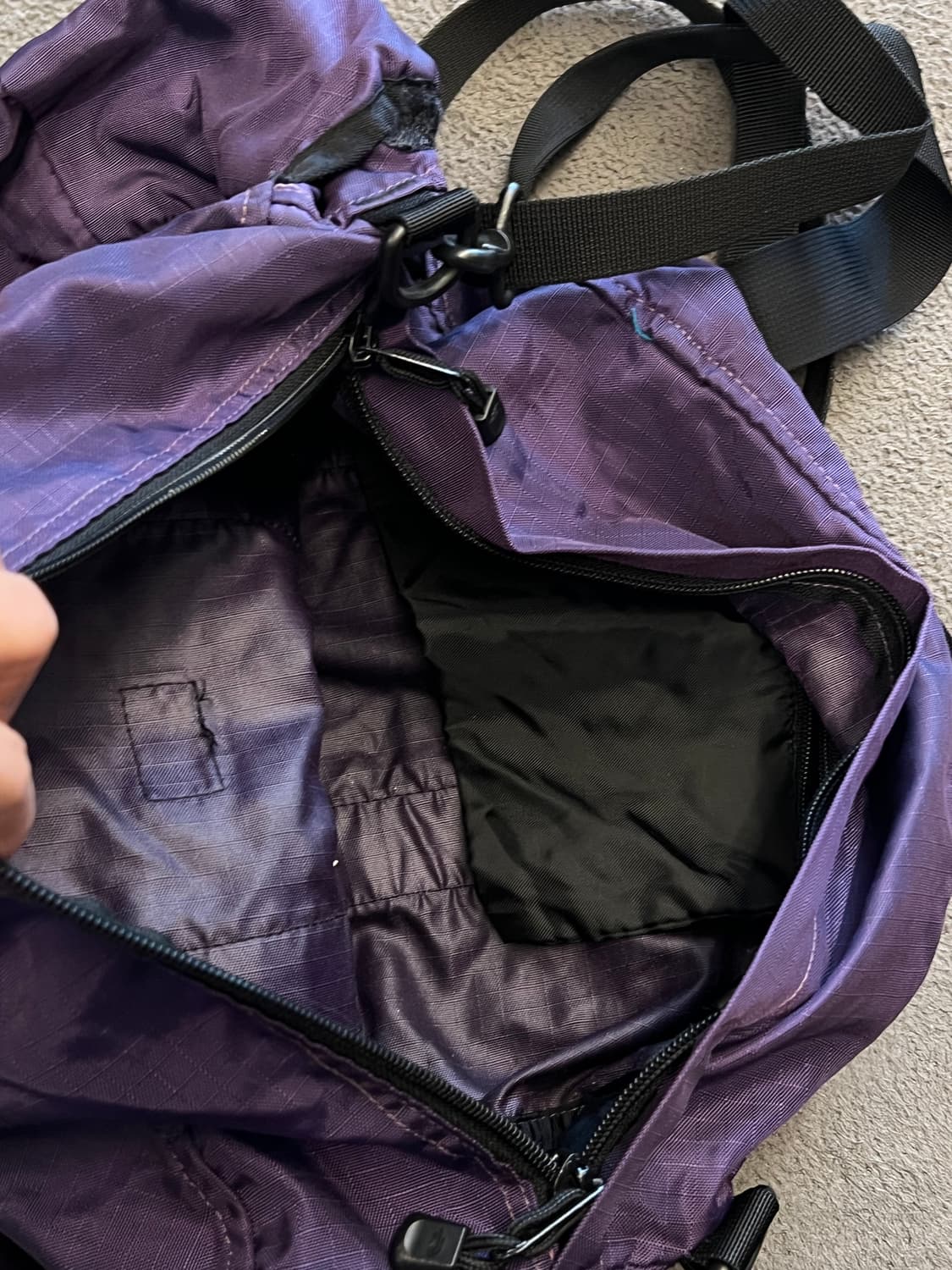 노스페이스 빈티지 숄더 크로스백 처분  상품이미지3