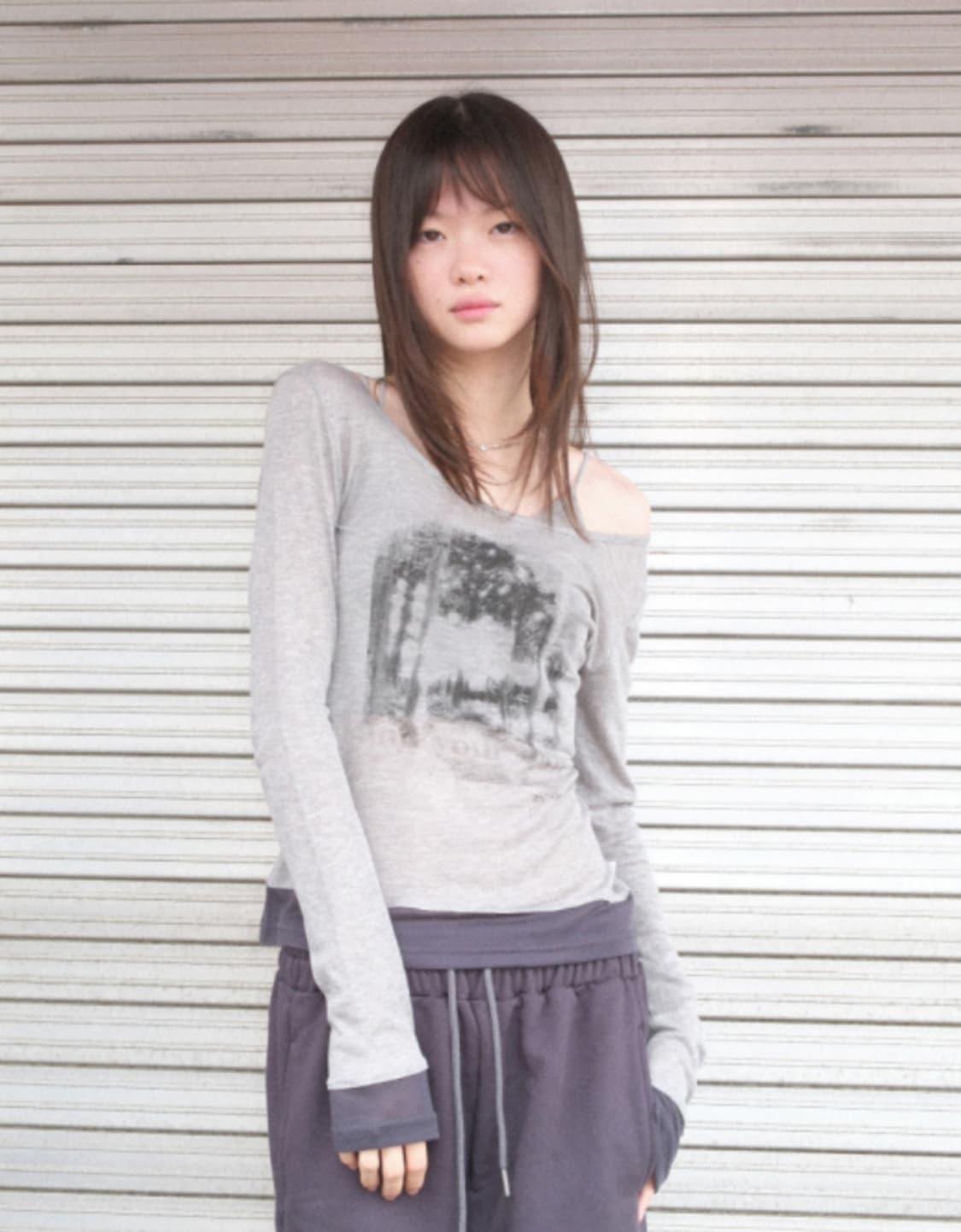 애즈온 포레스트 티 그레이 ason forest T 상품이미지1