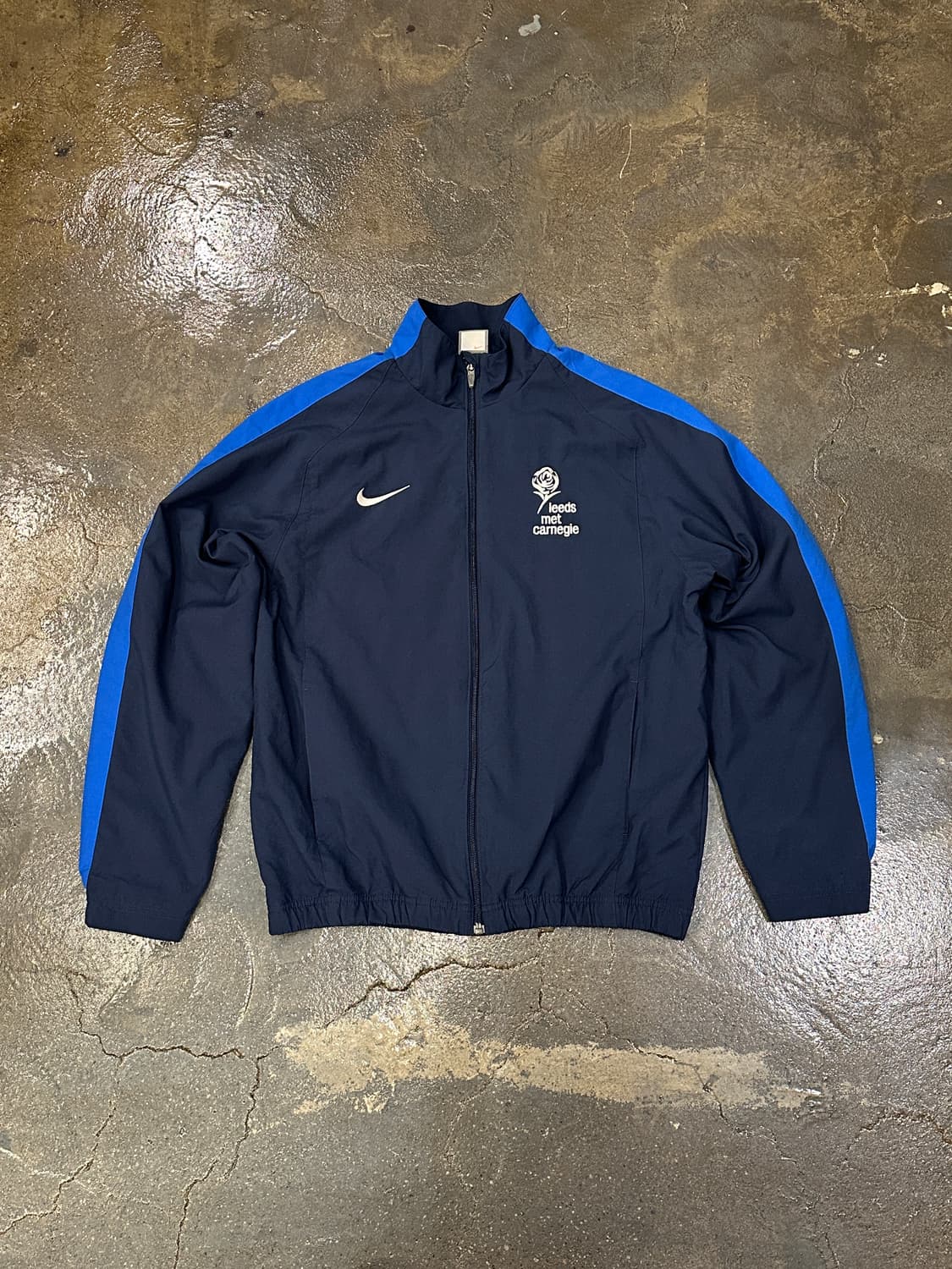 00s 나이키 풋볼 네이비 트랙 자켓 S 상품이미지1