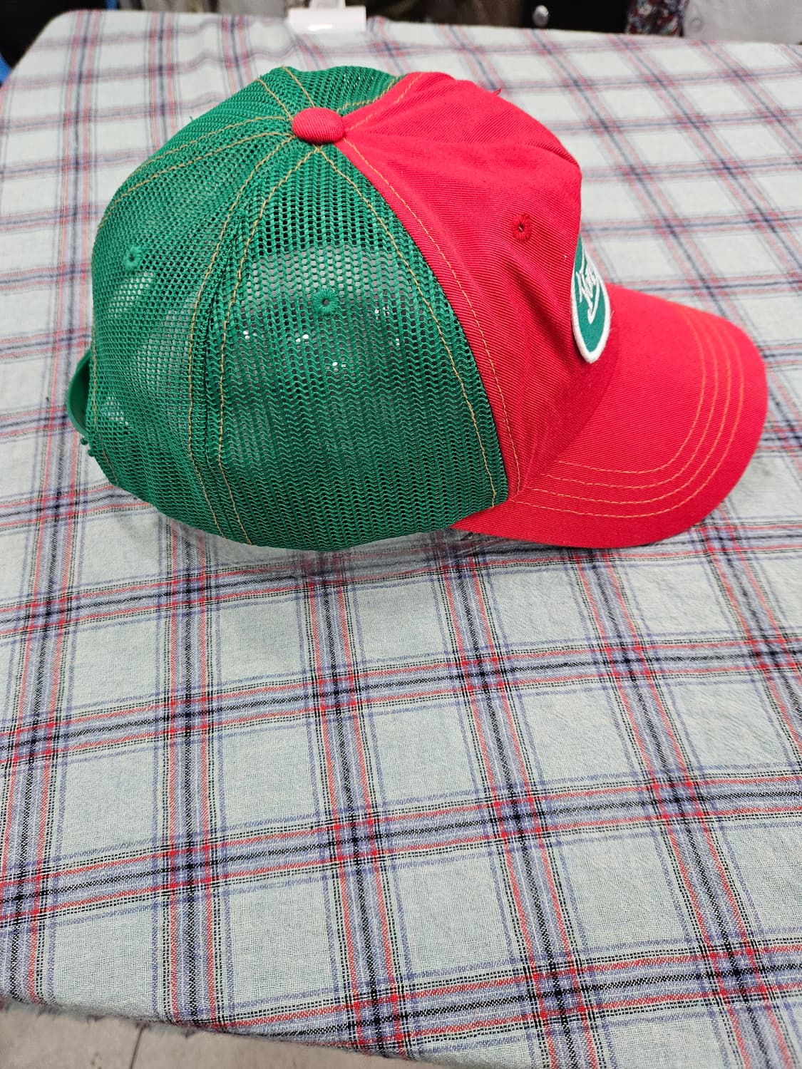 본더치(Von Dutch) 빨강/초록 메쉬캡 모자 상품이미지5