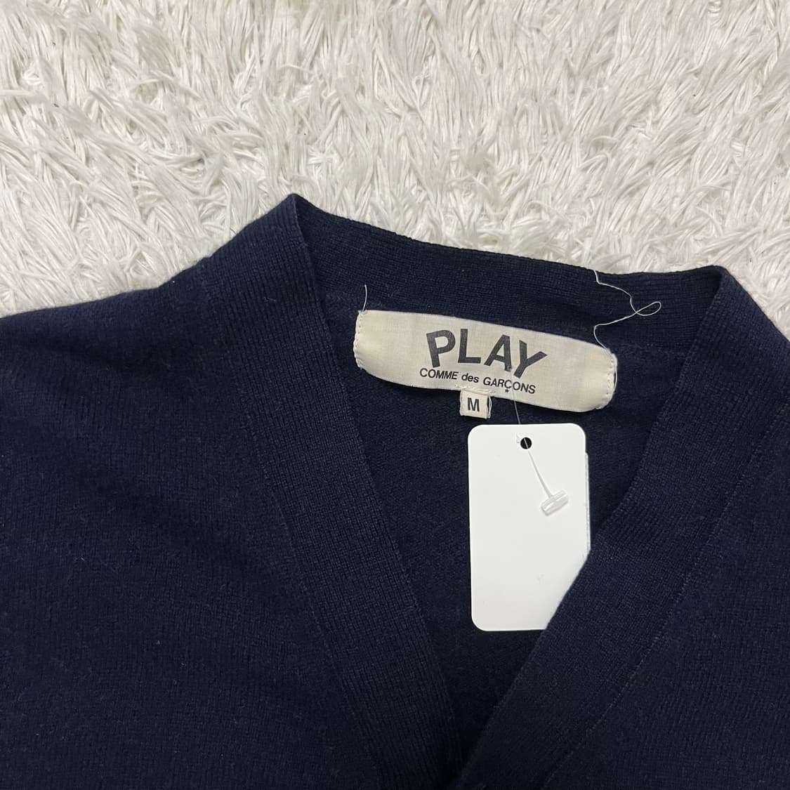 Comme des Garçons navy cardigan 상품이미지6