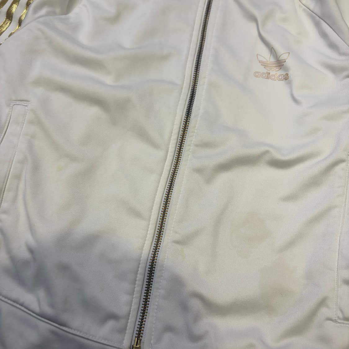 ⭐️아디다스 화이트 골드 슈퍼스타 져지⭐️ 상품이미지3