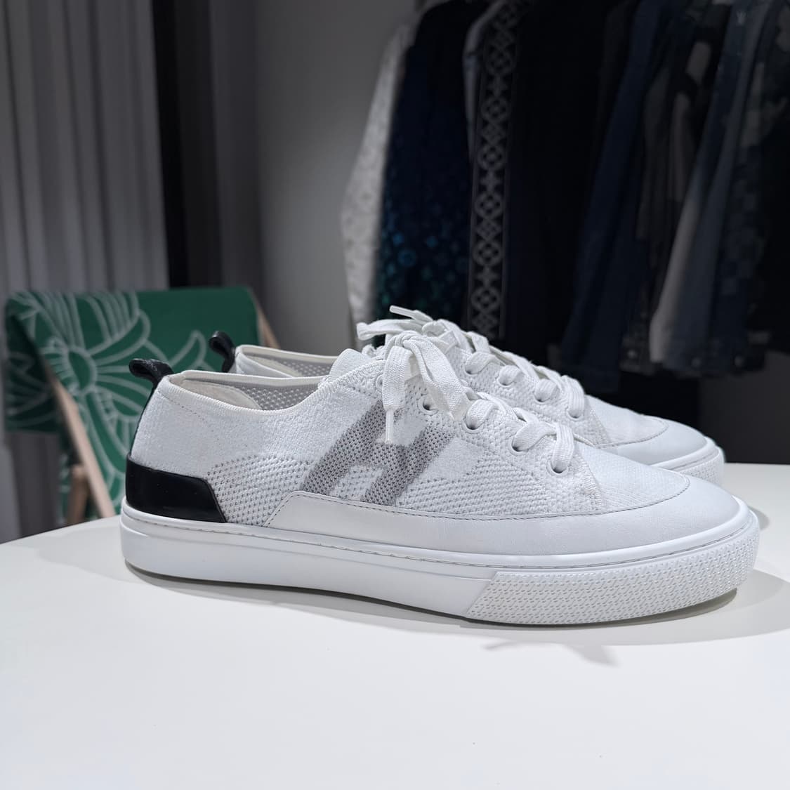 41 / 에르메스 딥 니트 카프스킨 누아 스니커즈 상품이미지2