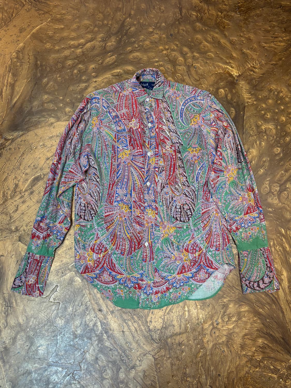 Ralph Lauren 랄프로렌 울혼방 패턴 셔츠 상품이미지1