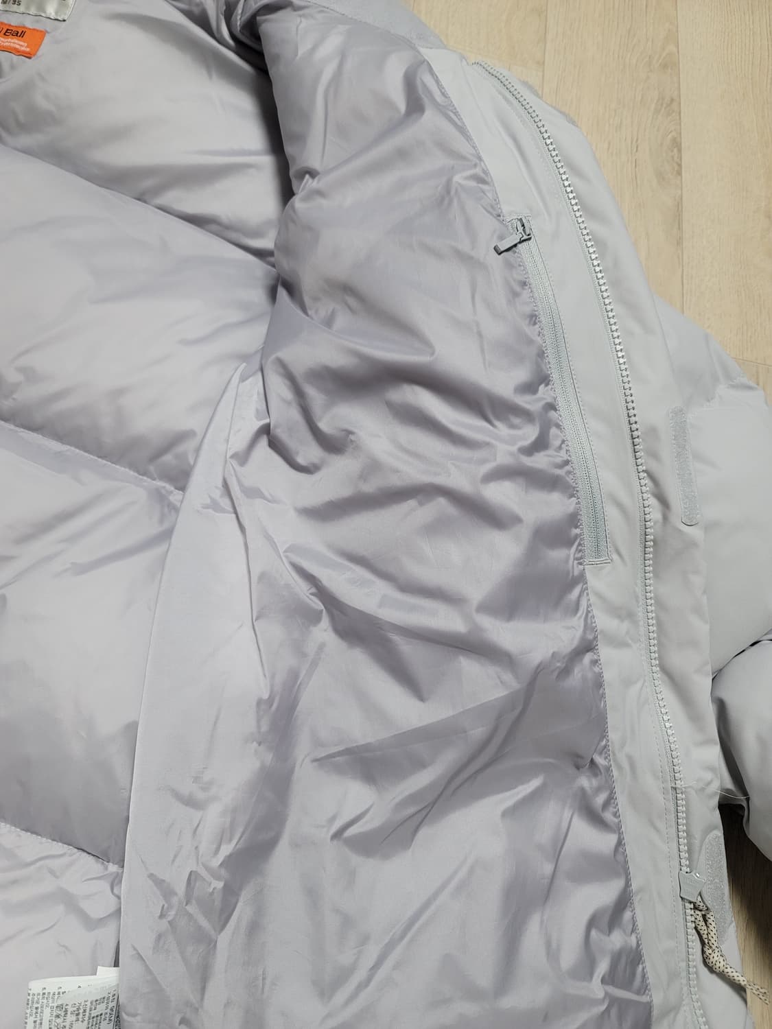 노스페이스 온볼 그레이 패딩 상품이미지6