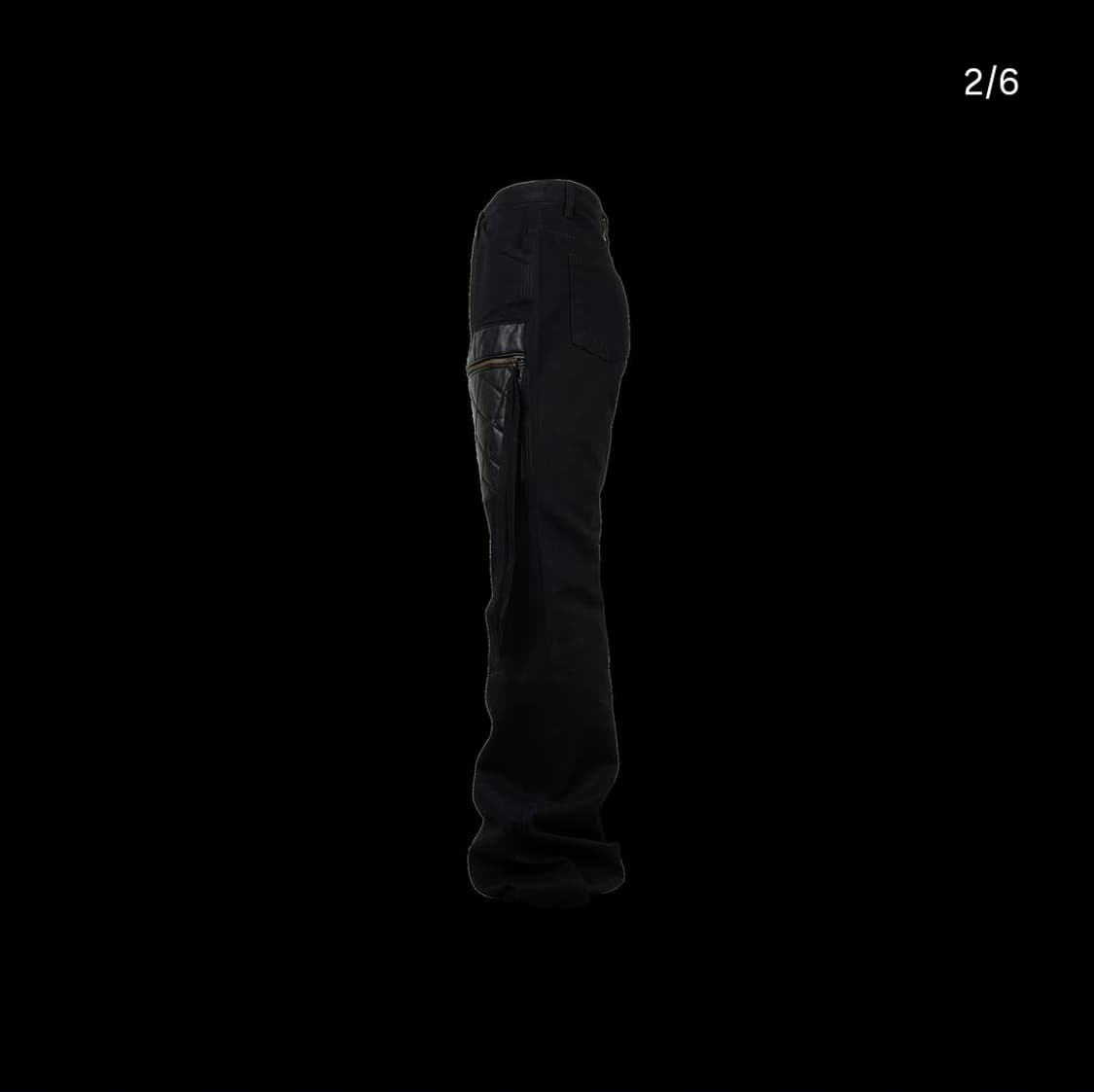 에모스텐스클럽 레더 패치 플레어진 V2 2사이즈 상품이미지2