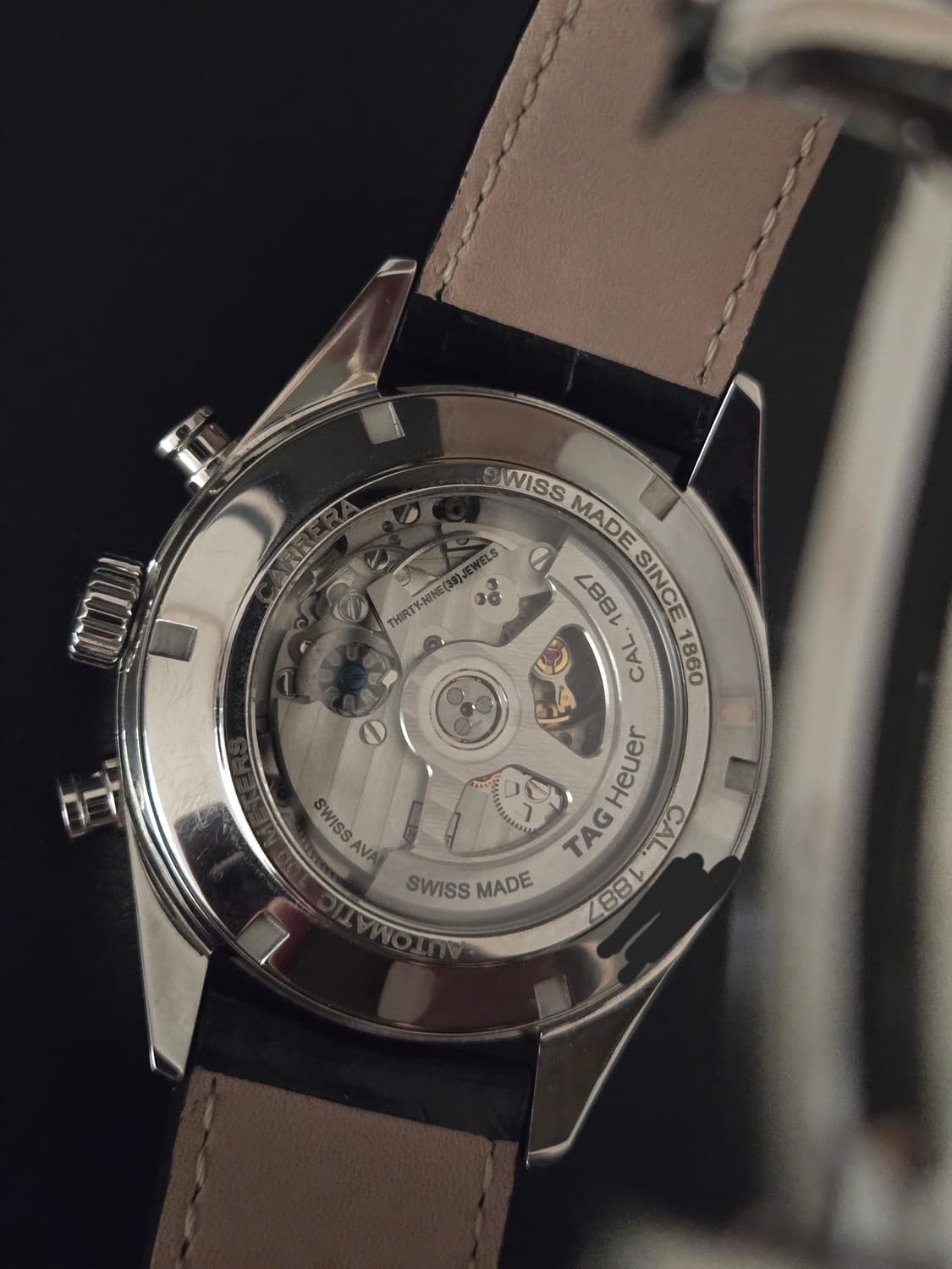 태그호이어 까레라 헤리티지 골드핸즈 1887 모델 판매합니다.(풀구성) 상품이미지6